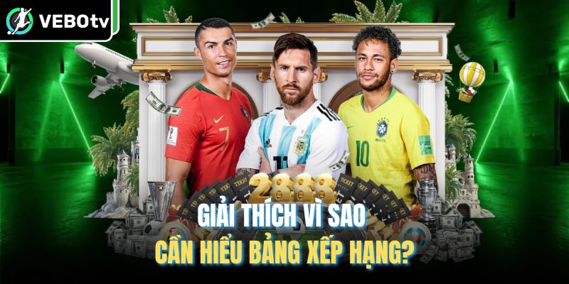 Bảng xếp hạng VeboTV – con số kể lại câu chuyện của những chiến binh sân cỏ